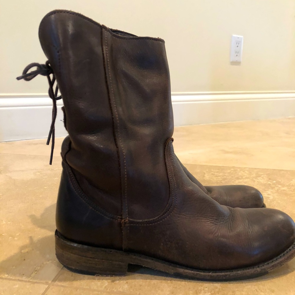 Women’s Brown Leather Bootie